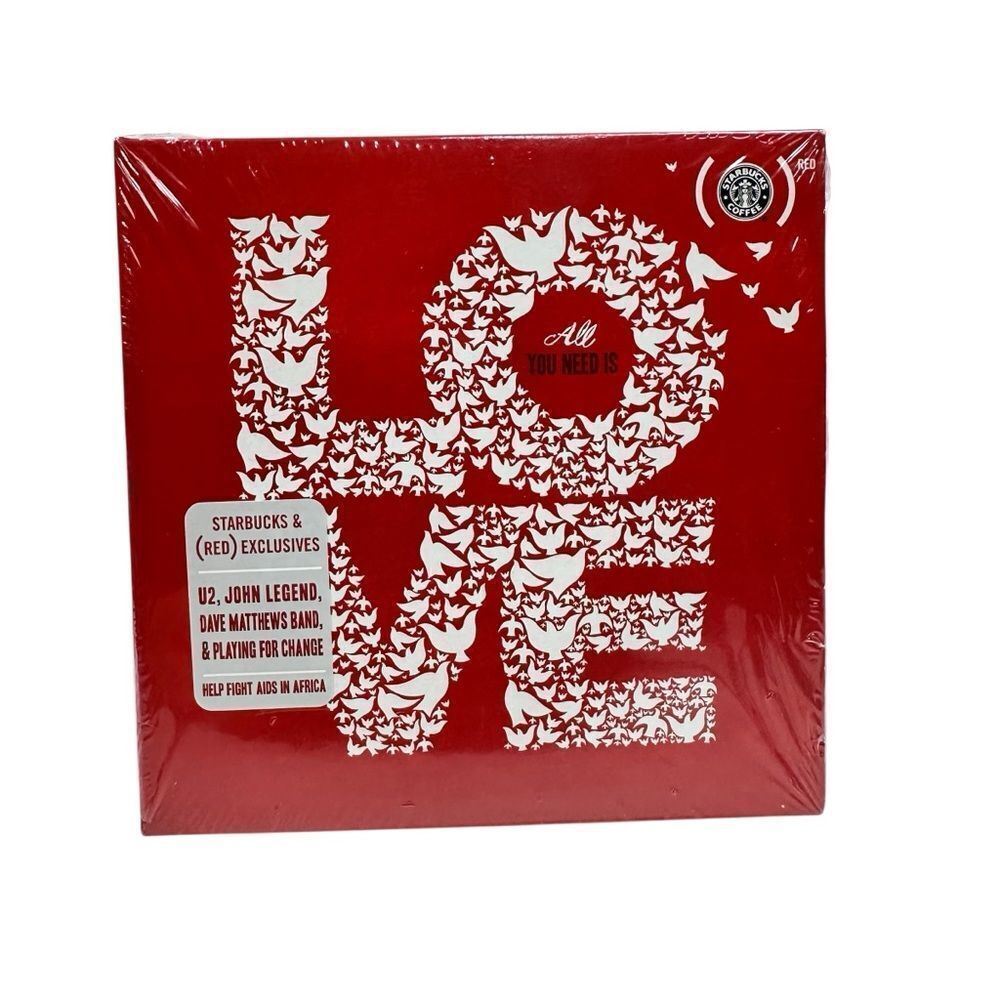 All You Need Is Love Starbucks Various Artists CD U2 Dave Matthews John Legend